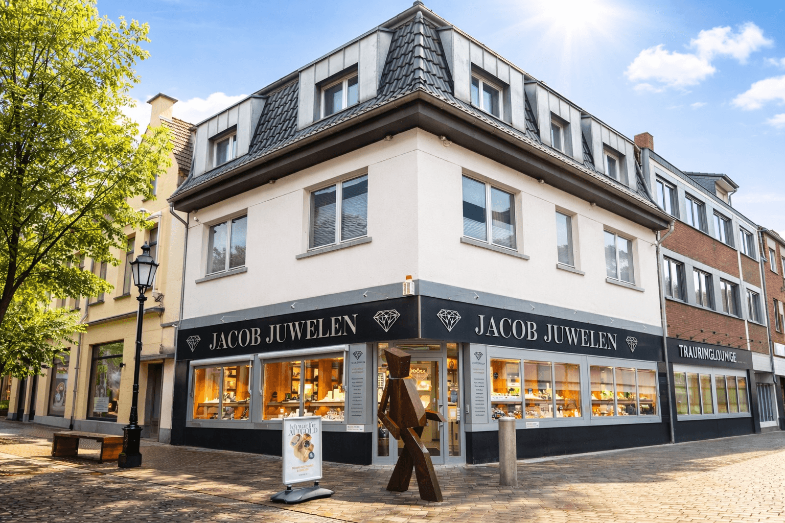 Juwelier Jacob Juwelen Geschäft außen 