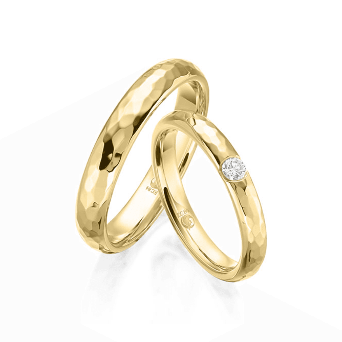 Juwelier Schröder Trauringe in Gelbgold