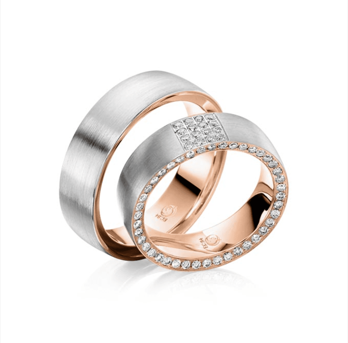 Juwelier Schröder Trauringe in Graugold