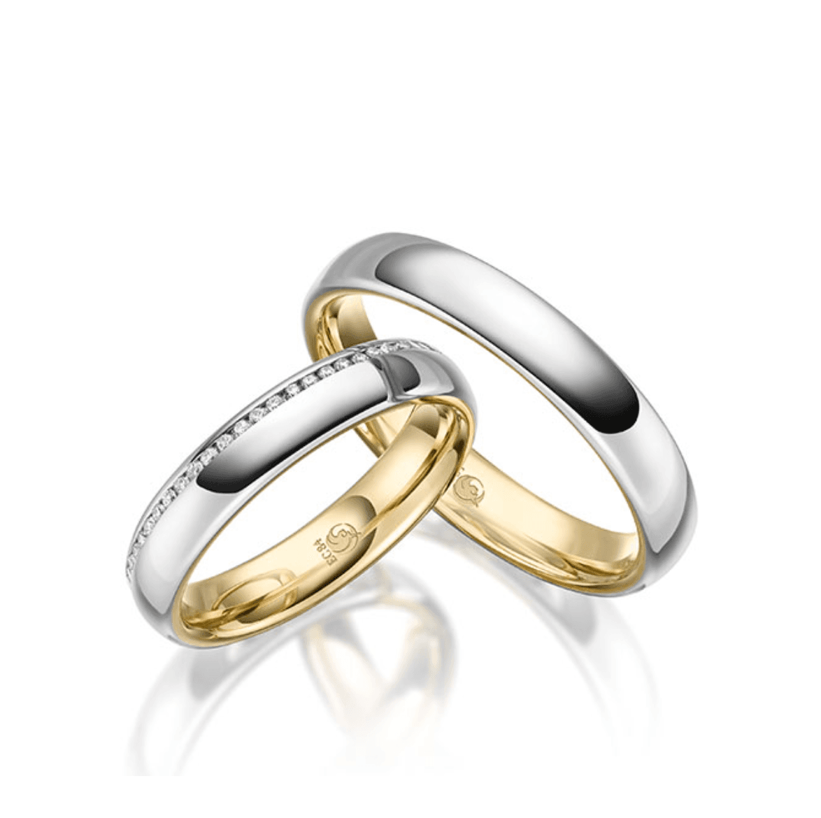 Juwelier Schröder Trauringe in Gelbgold