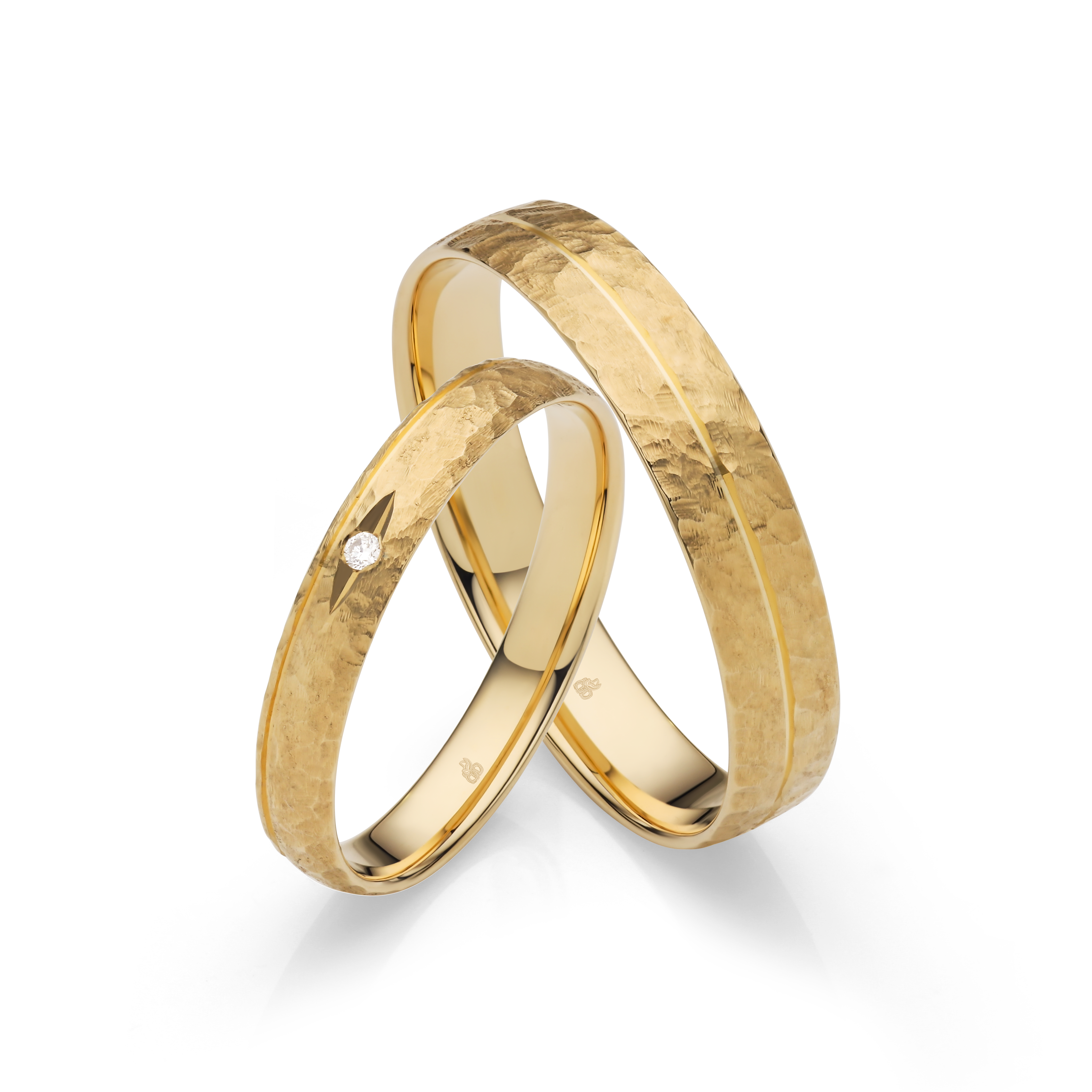 Rauschmayer-Gelbgold-Schiefer_Paar Juwelier Krevet