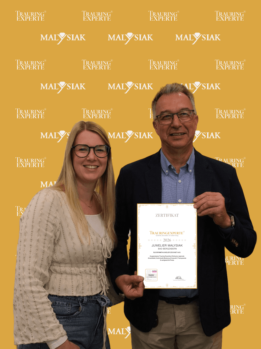 Juwelier Malysiak - Zertifizierter Trauringexperte