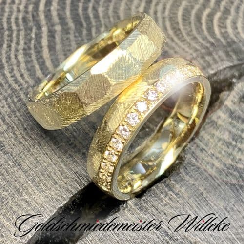 Trauringe Klassik Goldschmiede Willeke