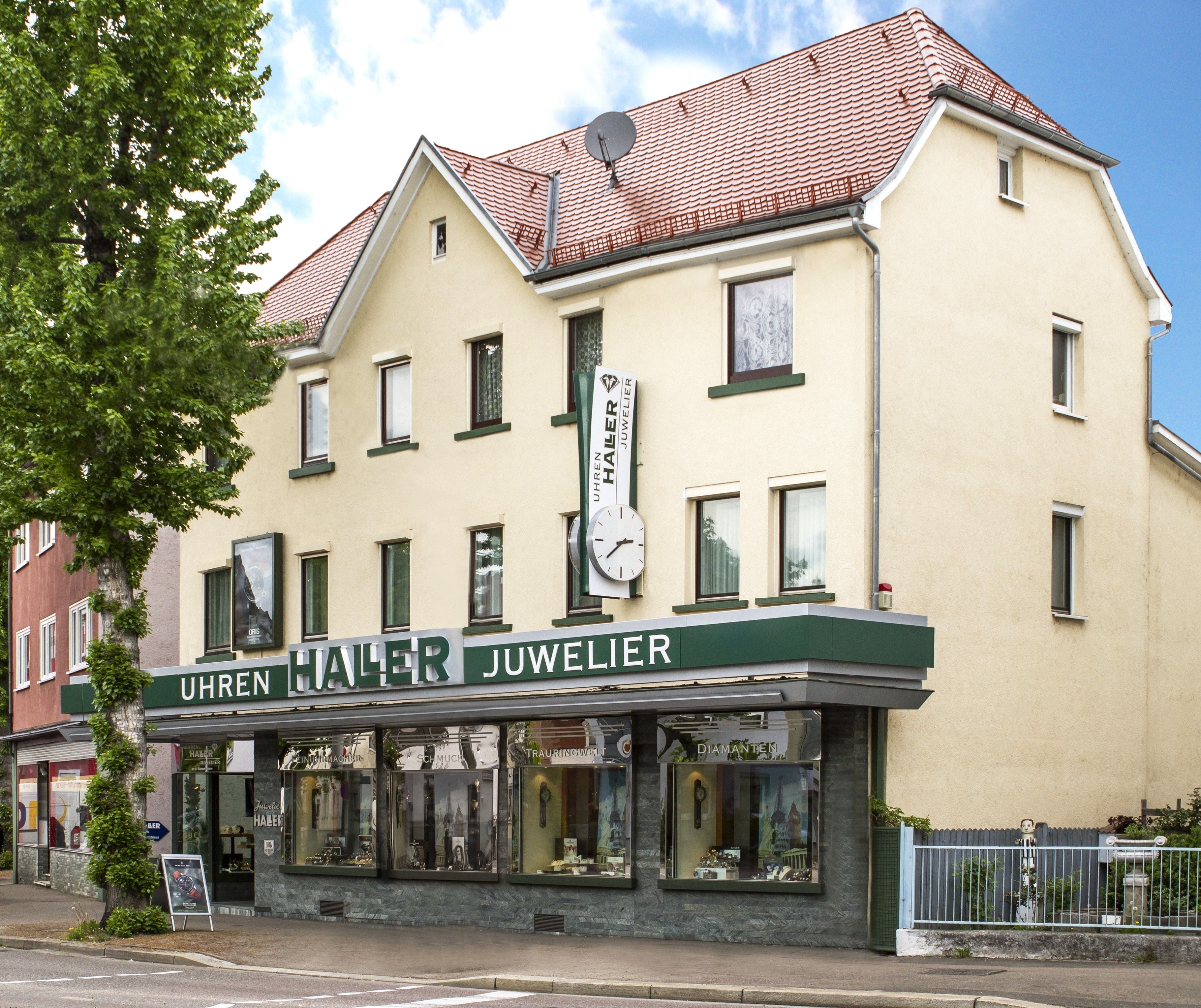 Juwelier Haller Geschäft außen